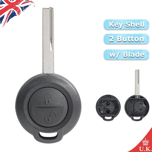 Button remote key fob - key, case