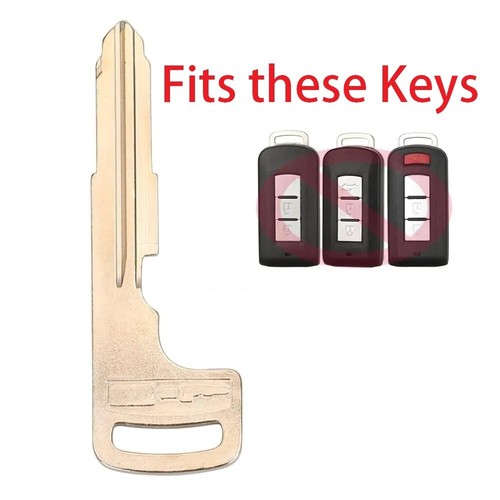 Uncut emergency key blade for - blade,