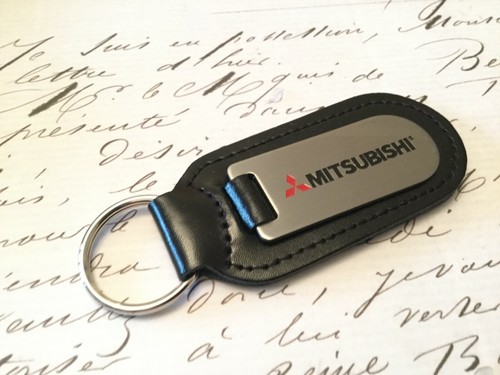 Mitsubishi key ring etched - mitsubishi,