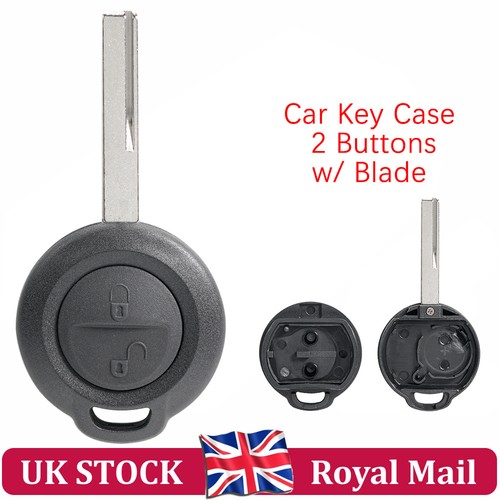 Button remote key fob - key, case